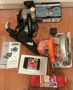 Ryobi, Black & Decker & Porter-Cable Sanders Mixed Lot