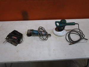 Buffer, Grinder, Jig Saw
