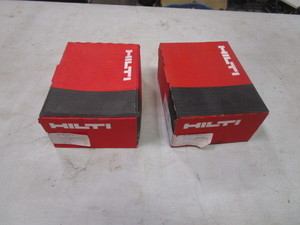 (100) 38x3 Hilti Concrete Anchors