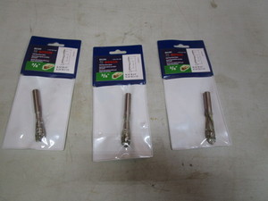 (3) (New) Router Bits