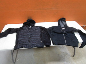 (2) Sweatshirts size L & M