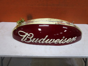 Budweiser Pool Table Light