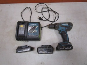 Makita 18v Drill, Batteries, Charger