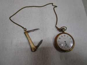 Pocket Watch wPocket Knife