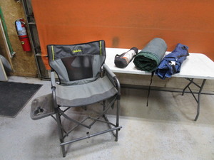 Camping Chairs, Stool, Sleeping Pad