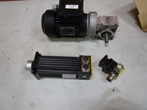 (New) Parker Servo Motors & Baldor Motor wGearbox