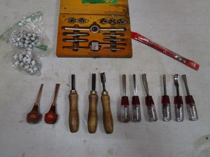 Wood Carving Tools, Tap & Die Set, Magnetic Drain Plugs
