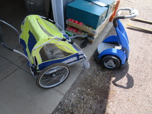 Running Stroller & Kids Segway