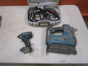 Electric Drill, Cordless Driver & Brad Nailer