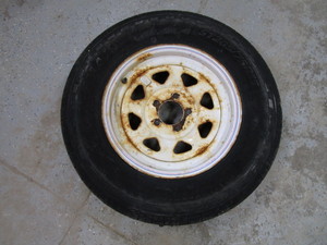 15 Trailer Wheel & Tire 4 14 BC 20575 R15