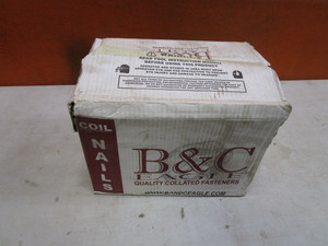 Box of Galvanized Coil Nails