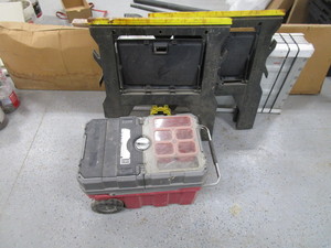 Rolling Toolbox & Sawhorses