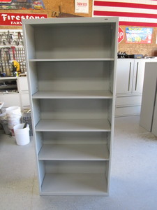 Tennsco Metal Bookshelf 35x13x78