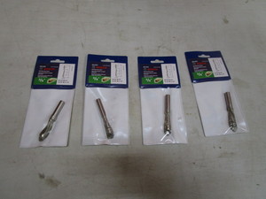 (4) (New) Router Bits