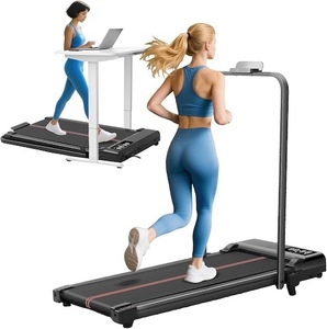 $159 T007 Pro Walking Pad Treadmill with Handle for Home Office, Under-Desk Portable, Remote Control