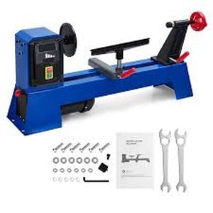 Garvee Wood Lathe, 14 x 20 Benchtop Wood Lathe Machine 0.5 ...