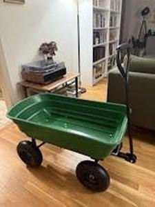 Garvee 600lbs Poly Dump Cart Heavy Duty Yard Garden Cart ...