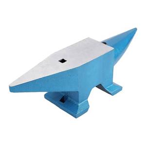 $415 Garvee Cast Steel Anvil 132lbs - Durable Blacksmith Tool, Drop-Forged Steel, Polished