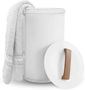 SAMEAT Heated Towel Warmer for Bathroom Auto Shut Off Fits Two 40x70 Towels White