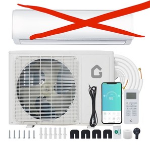 $1600 Garvee 24000 BTU Ductless Mini Split Heat Pump, 21 SEER2, 208230V, WiFi, R45 Series