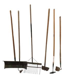 BS - Vintage Garden Tool Assortment