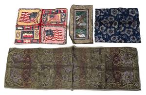 BS - Assorted Vintage Textiles of Assorted Patterns
