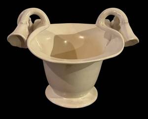 BS - Vintage Rum Rill Pottery Vase
