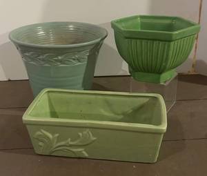 BS - Vintage Red Wing, Haeger & Norton Vintage Pottery Planters
