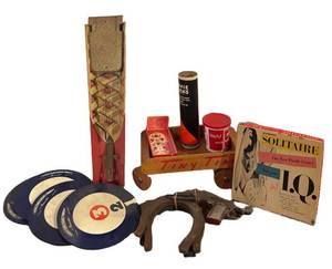BS - Mixed Vintage Games and Toys