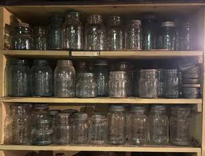 LL - Ball, Atlas & Kerr Canning Jars Mixed Lot - Over 50