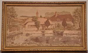MBR - Vintage Duck Pond Tapestry (405)