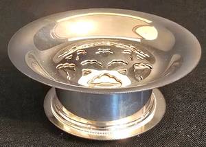 LR - Vintage Italian Silver Plated Butter Curl Press