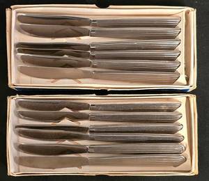 DR - Ideal Stainless Steel Butter Knives (Lot of 12)