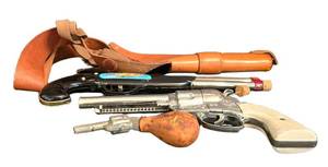 DR - Vintage Masudaya Modern Toys Captain Gun Toy and More Toy Guns