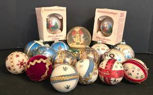 DR - Father Christmas Musical Snow Globe & Campbell Kids Ornaments Mixed Lot