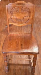 BR1 - Vintage Oak Dining Chair