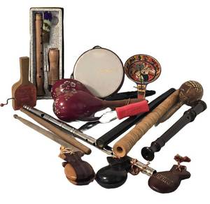 LR -Vintage  Hohner Tambourine - Mixed Musical Instruments (Recorders, Maracas, Castanets)