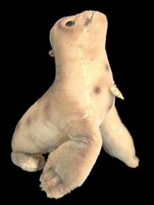 LR - Vintage Steiff Robby Stuffed Animal