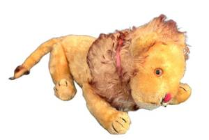 LR - Steiff Papa Lion - Vintage