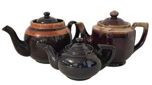 DR - Vintage England & Japan Teapots (Lot of 3)