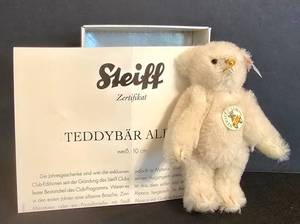 Steiff Club 2008 Miniature Alpaca Mohair Teddy Bear