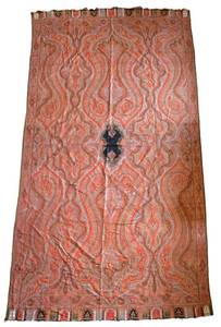 LR - Victorian Kashmir Paisley Textile