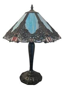 MB - Tiffany-Style Stained Glass Table Lamp