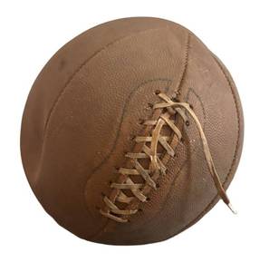 MB - Antique Leather Laced Basketball