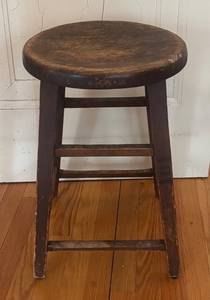 MB - Vintage Wooden Stool
