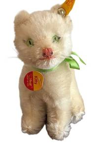 MB - Adorable Steiff Kitty Cat Figurine