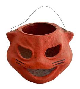 ULR - Vintage Pulp Paper Cat Lantern