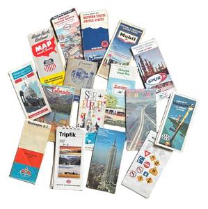 MB - Vintage US Road Maps & Travel Guides - AAA, Esso, Mobil, SPUR and More