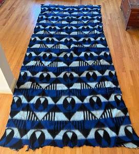 ULR - Vintage Fleece-Like Geometric Fabric Panel