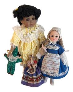 ULR - Trio of Darling Dolls by Effanbee, Seymour Mann and More